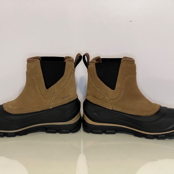 Sorel Buxton Pull On Waterproof Winter Boots, Tan And Black, 200g, Mens 9, EUC - Picture 12 of 16